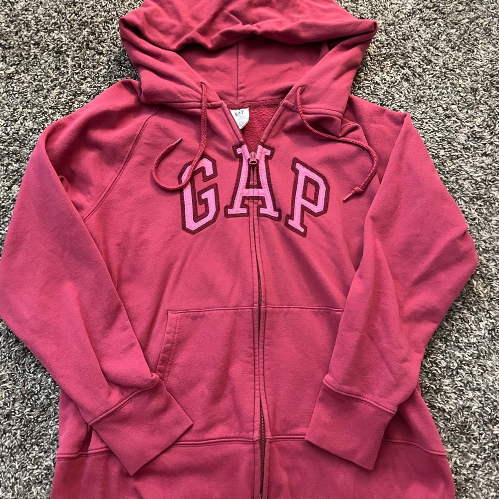GAP Pink Hoodie Sweatshirt